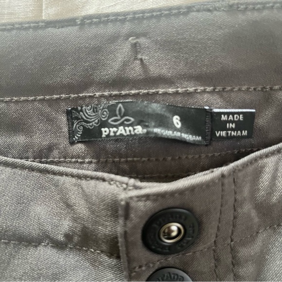 PRANA “Alana” Pants in Dark Iron Grey: Sz 6 - Picture 9 of 14